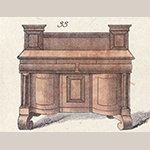 Fig. 26: Detail of sideboard from broadside illustrated in Fig. 22.